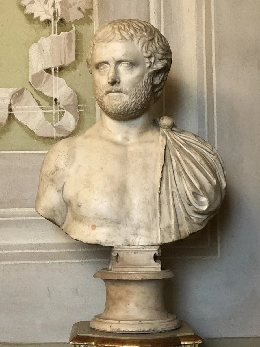 Uncertain identification: traditionally called Ovid; do not claim authenticated likeness