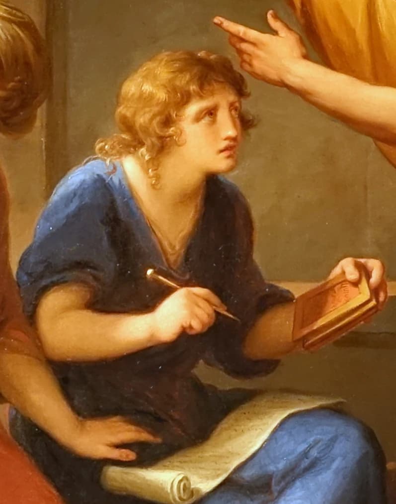 1785 imaginative painting by Angelica Kauffmann