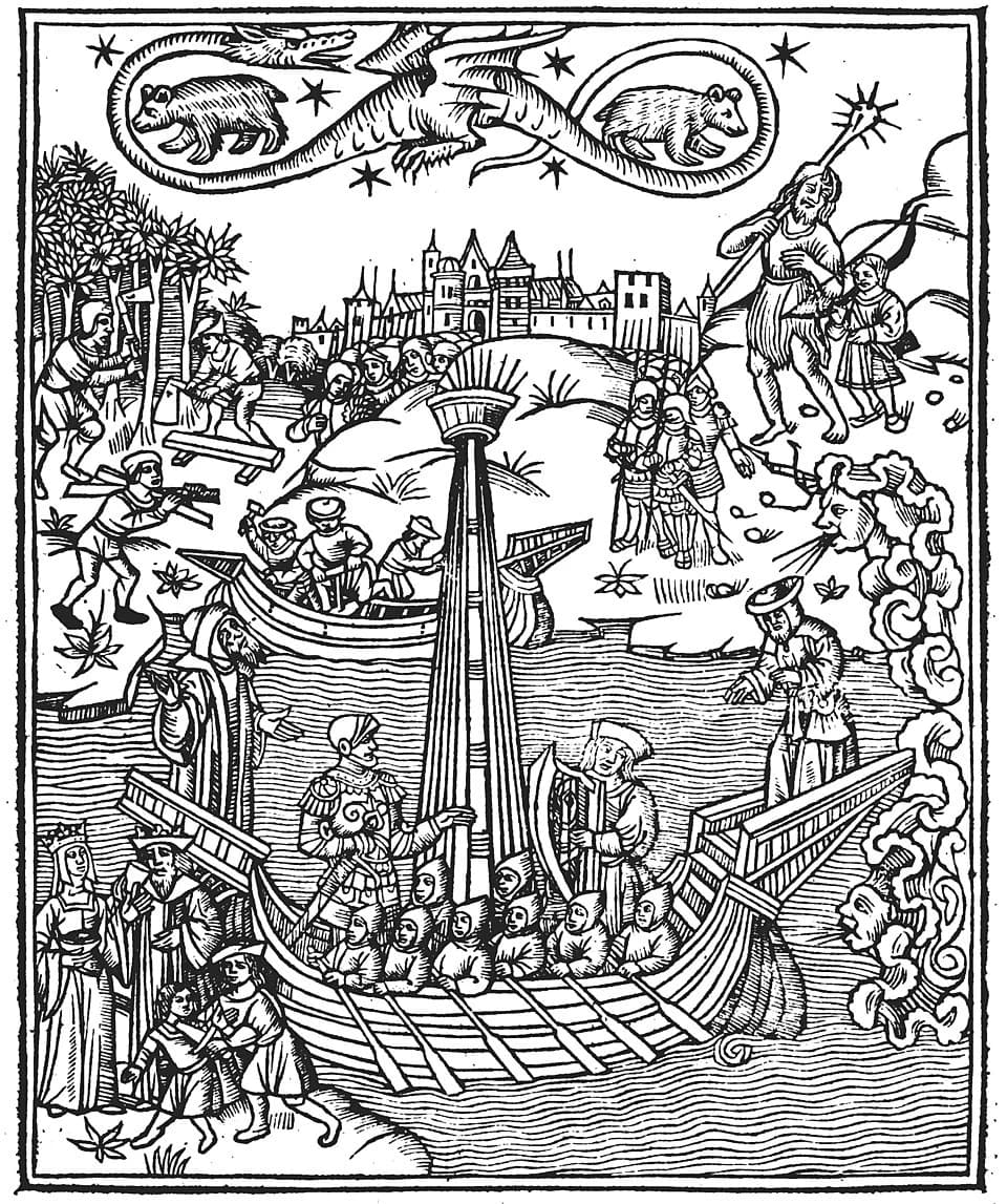 1519 Argonautica illustration; not a portrait